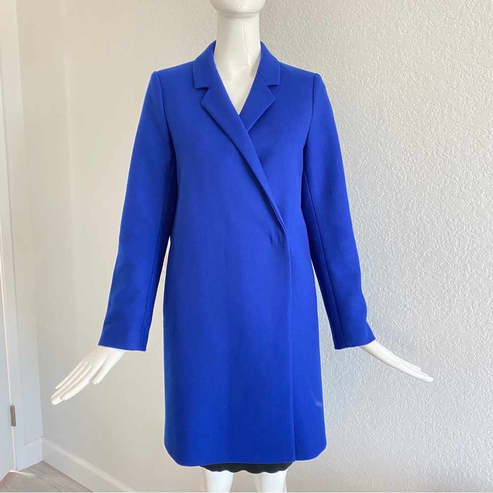 COS royal blue coat